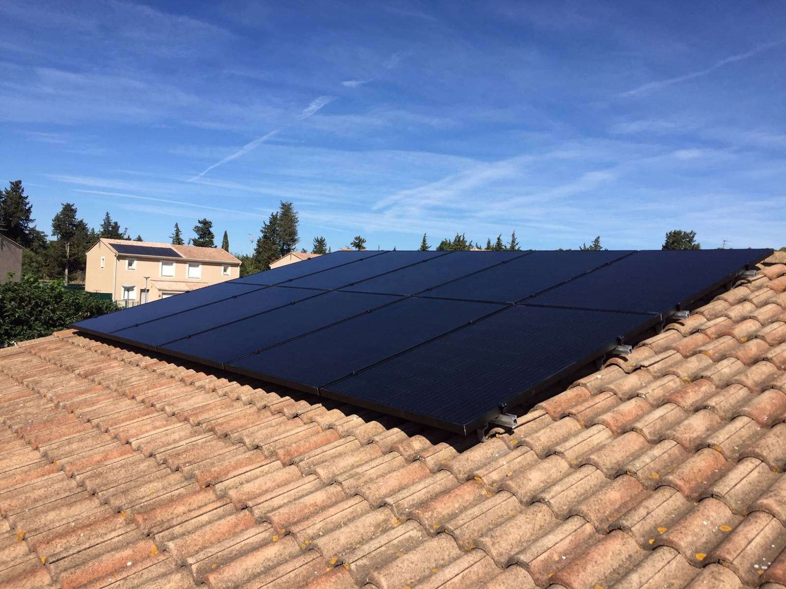 Panneaux solaires en toiture, installation Solyenergie